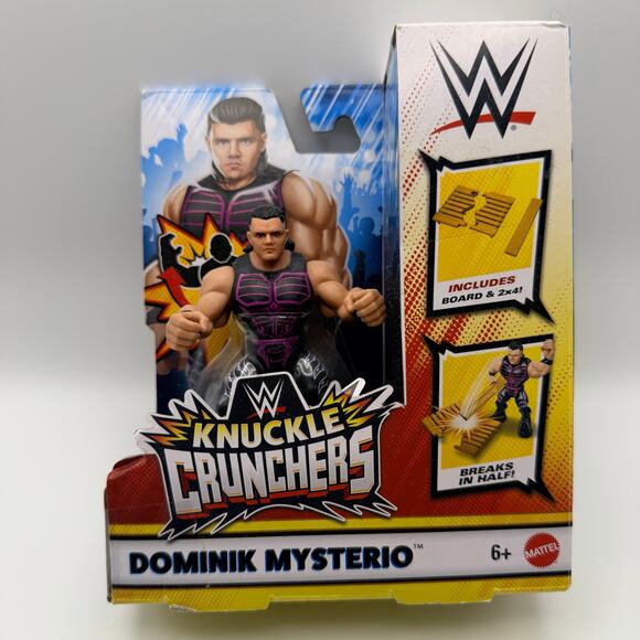 Mattel Other - WWE Knuckle Crunchers Dominik Mysterio Action Figure Mattel